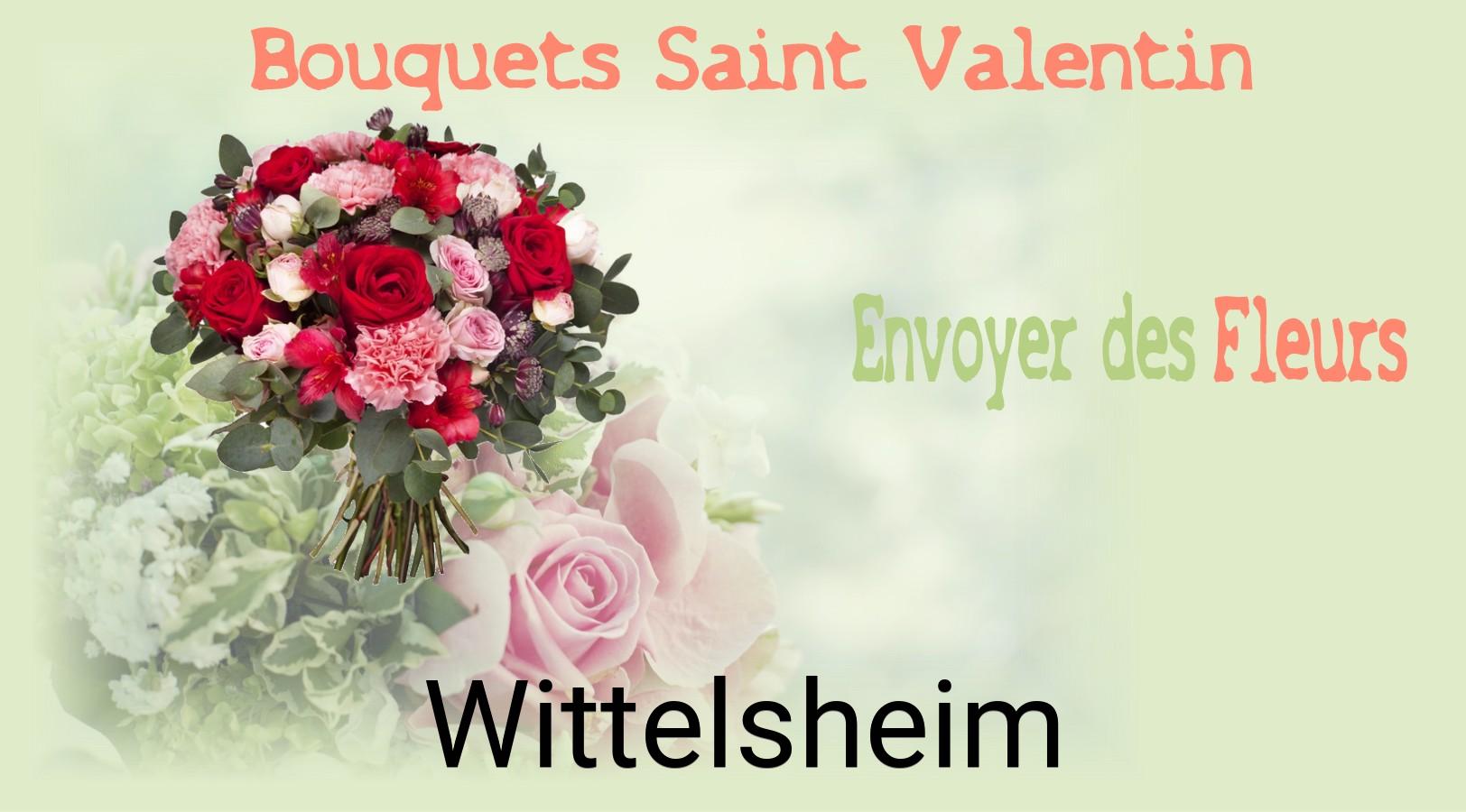 Roses de Saint-Valentin livrées à Wittelsheim